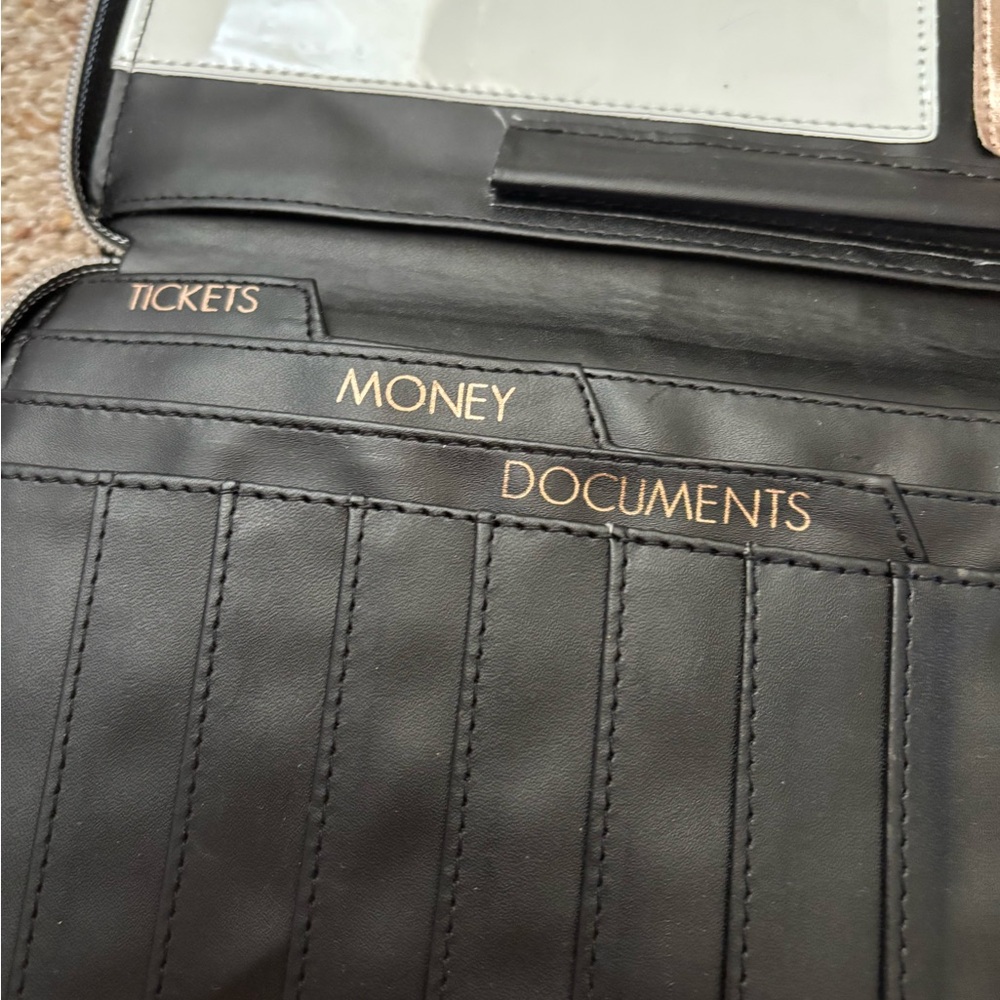 ( TYPO) Black Travel Pouch